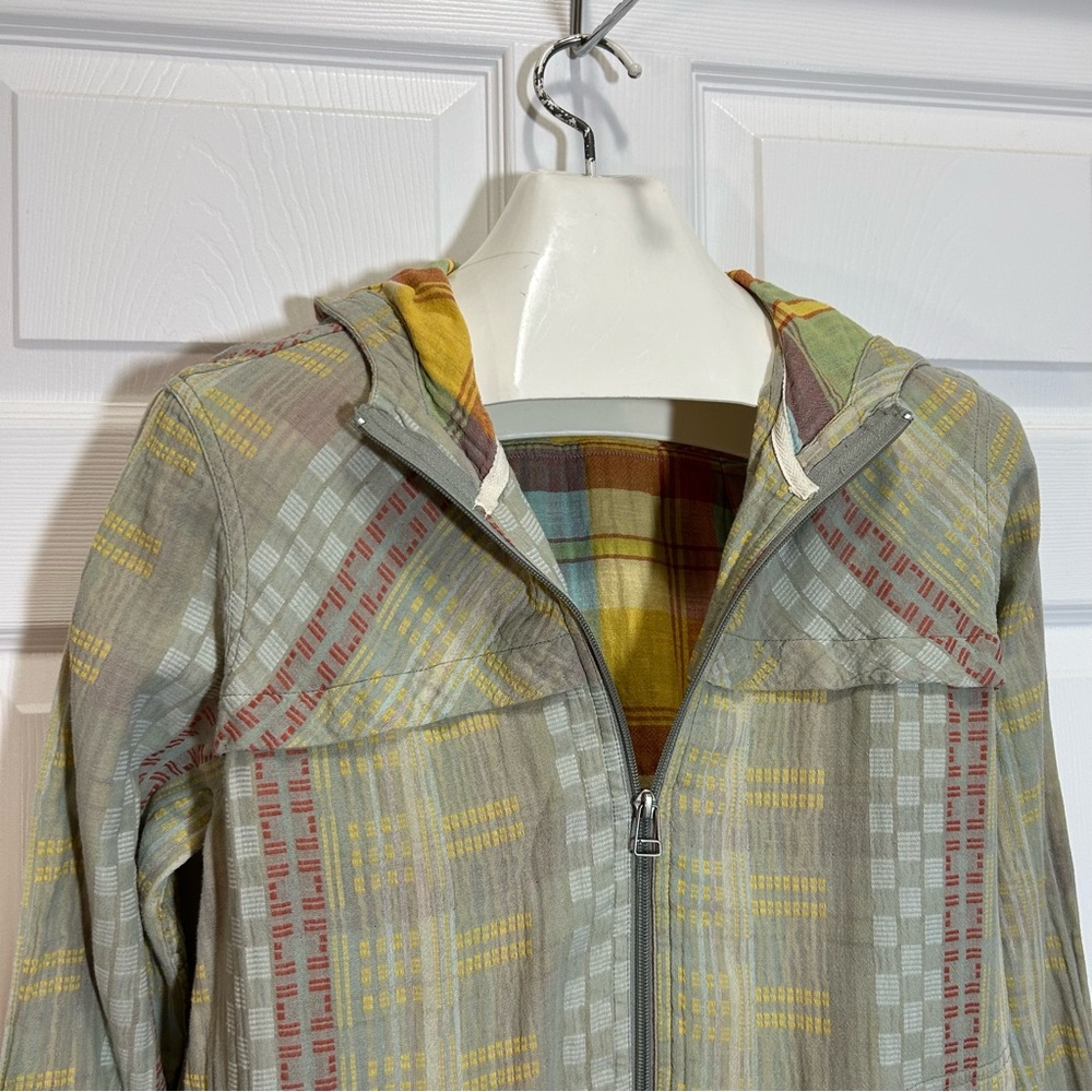 Woolrich Colorful Plaid Zip Up Shirt Jacket - Picture 2 of 9